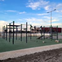 Calisthenics Park at Passeig Marítim de la Mar Bella, Barcelona - thumbnail 3