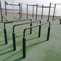 Calisthenics Park at Passeig Marítim de la Mar Bella, Barcelona - thumbnail 4