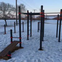 Calisthenics Park at Northeast Pioneers Greenway, Winnipeg - thumbnail 2