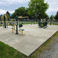 Calisthenics Park at Clare Avenue, Chilliwack - thumbnail 2