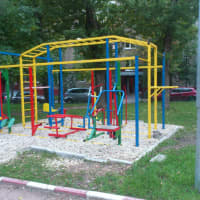 Calisthenics Park at 3-я улица Соколиной Горы, Москва - thumbnail 3