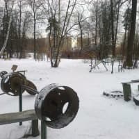 Calisthenics Park at Курганская улица, Москва - thumbnail 2
