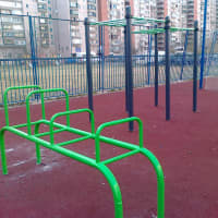 Calisthenics Park at улица Кораблестроителей, Санкт-Петербург - thumbnail 2