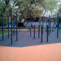 Calisthenics Park at Путейская улица, Москва - thumbnail 2