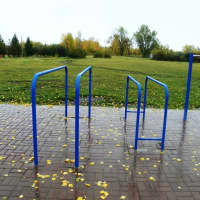 Calisthenics Park at Октябрьский мост, Красноярск - thumbnail 2