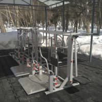 Calisthenics Park at Мост влюблённых, Южно-Сахалинск - thumbnail 4