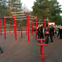 Calisthenics Park at Липовая аллея, городской округ Новосибирск - thumbnail 2