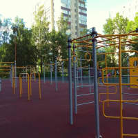 Calisthenics Park at улица Подвойского, Санкт-Петербург #wp1857 - thumbnail 3