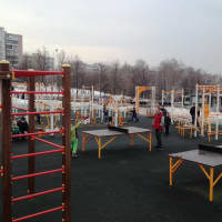 Calisthenics Park at улица Рокотова, Москва - thumbnail 2