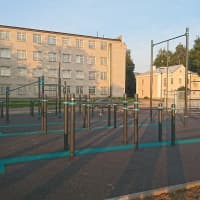 Calisthenics Park at набережная реки Великой, Псков - thumbnail 2