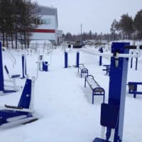 Calisthenics Park at Авангард, Ноябрьск - thumbnail 2