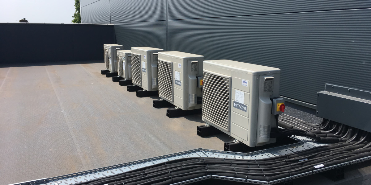 Dealership Showroom Air Conditioning Installs.