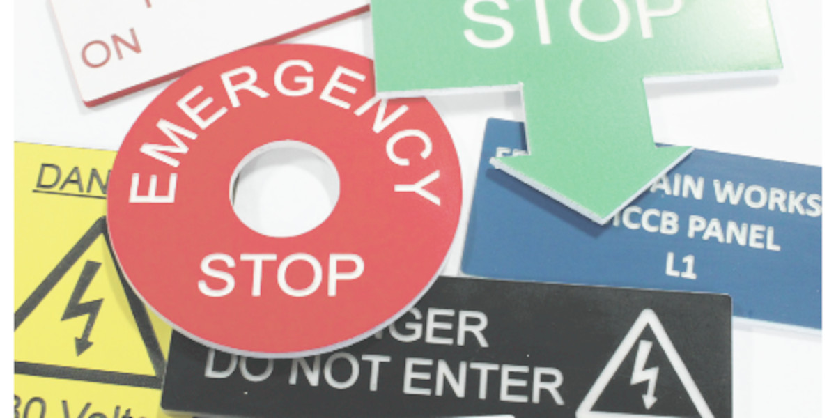 Engraved Lamicoid Signs, Engraved Safety Signs, Electrical Labels.