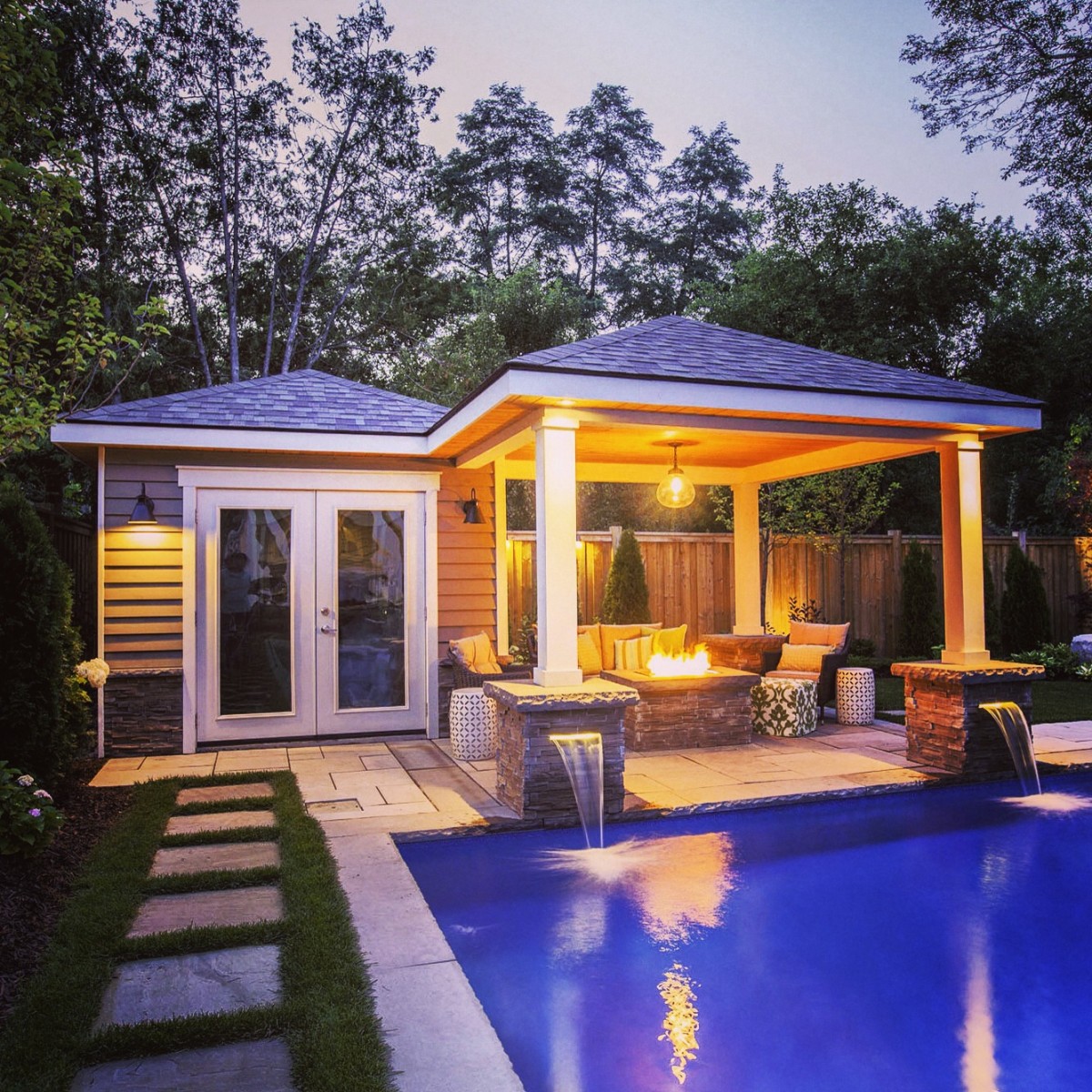 Pool cabanas &amp; sheds | Genesis Woodworks | Burlington and 