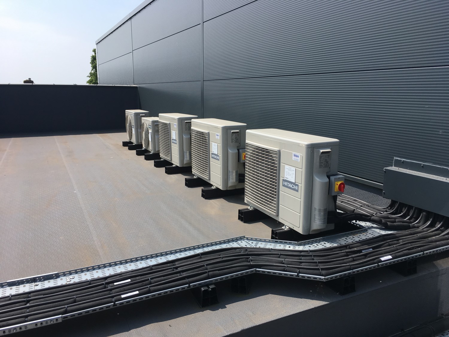 Dealership Showroom Air Conditioning Installs. Paskins Air Conditioning Wolverhampton