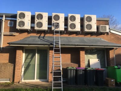 Church and Community Centre Air Conditioning Installs.