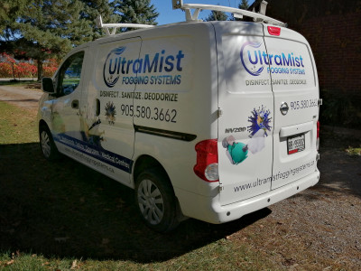 Full colour van graphics.