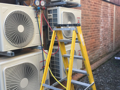 Air conditioner installation Telford. Staffordshire