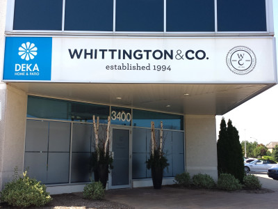 Existing vinyl graphic removed and new translucent graphic applied, Mississauga, Ontario