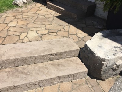 Enhance your backyard project with natural armour stone