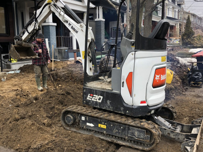 Our fleet of Bobcat equipment is ready for your all your excavating and haulage needs