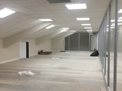 Office ceiling cassette Air conditioning unit installation Wolverhampton