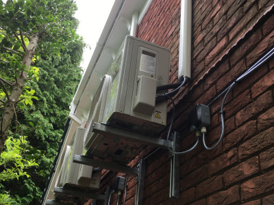 Home bedroom Air Conditioning  unit installation Wolverhampton