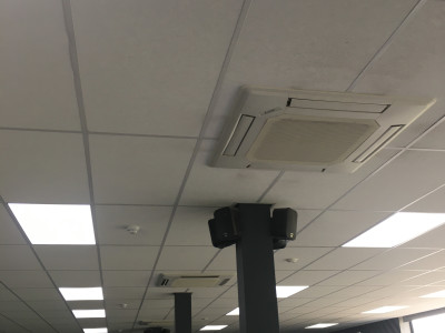 Gym Air conditioning unit Maintenance Telford.