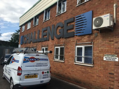 Server room air conditioning unit installation Wolverhampton