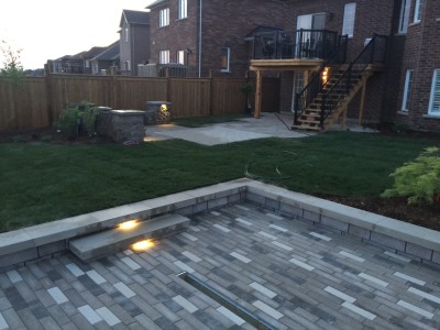 Landscape lighting extends backyard hours