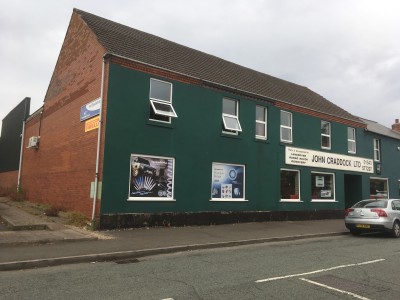 Dealership Shop & Warehouse Air Conditioning Installation, Cannock, Staffordshire.