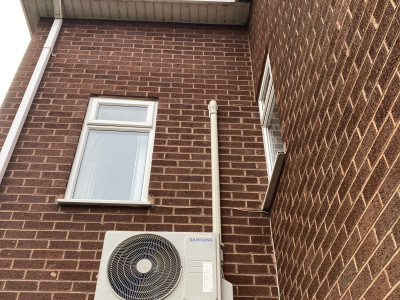 Home bedroom Air conditioning unit installation Walsall