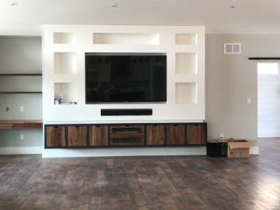 Custom TV/entertainment unit