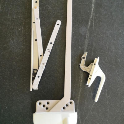 A small selection of window hardware that we have in stock