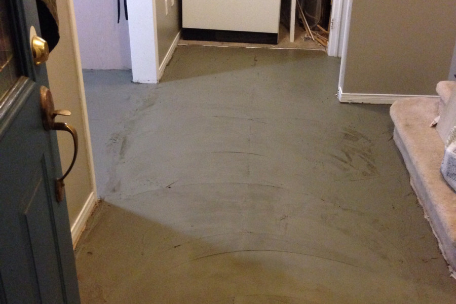 Tile flooring and backsplashes