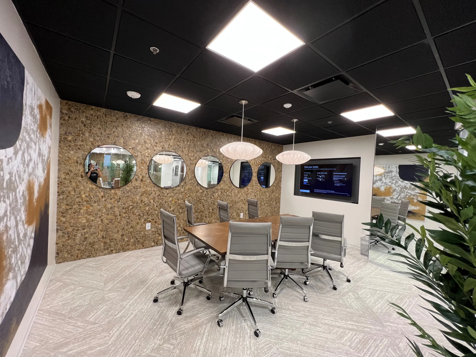 Meeting room at 3480 Preston Ridge Road, Suite 500