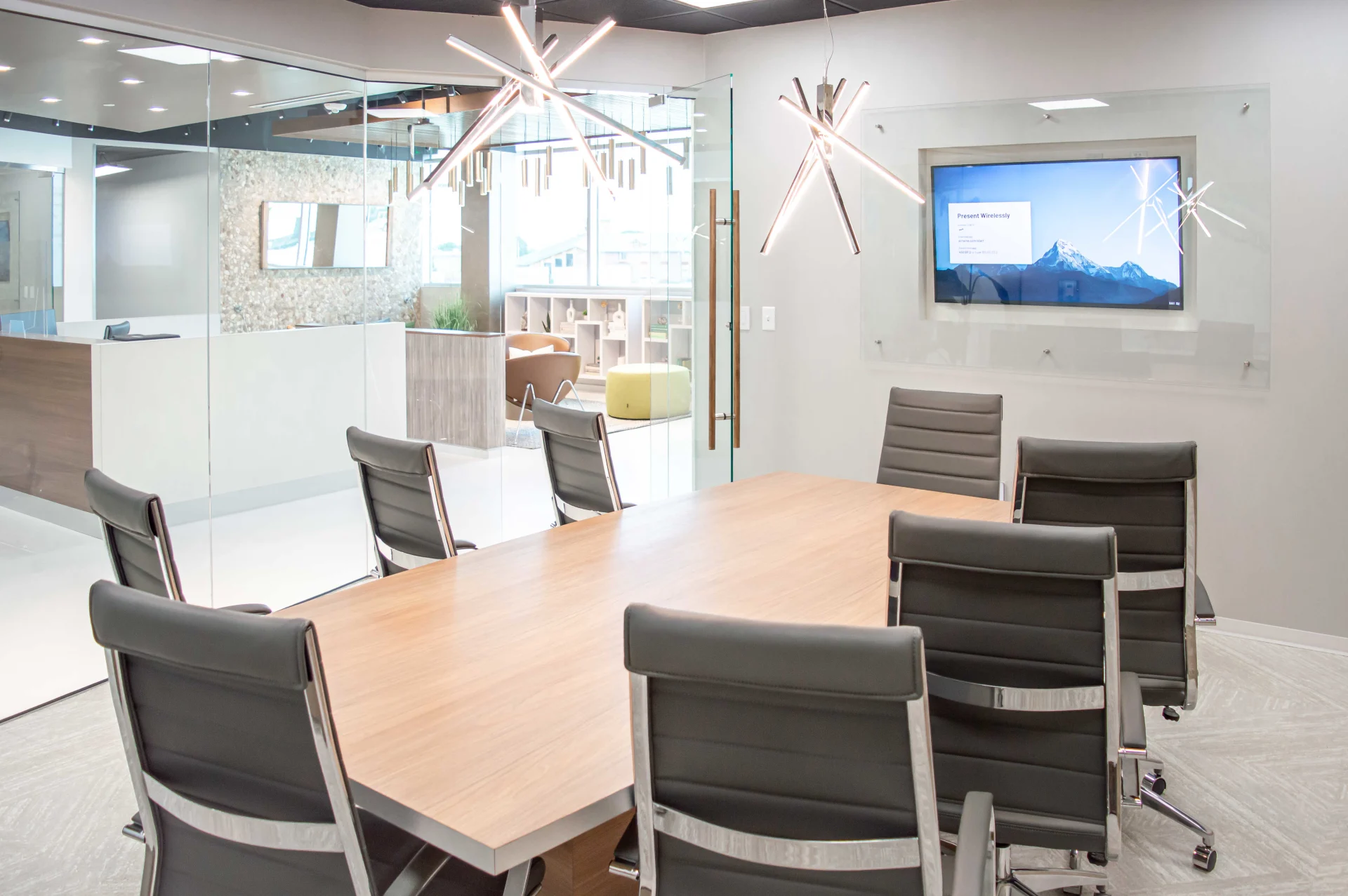 Meeting room at 450 Century Parkway, Suite 250