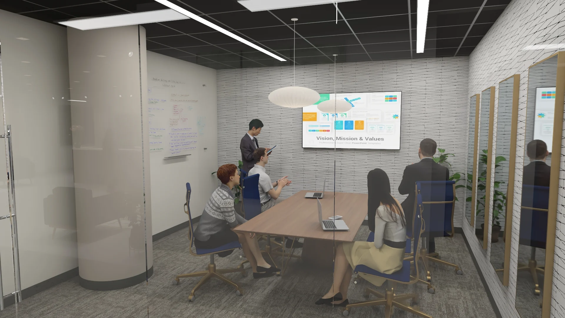 Meeting room at 3100 Interstate North Circle, Suite 200