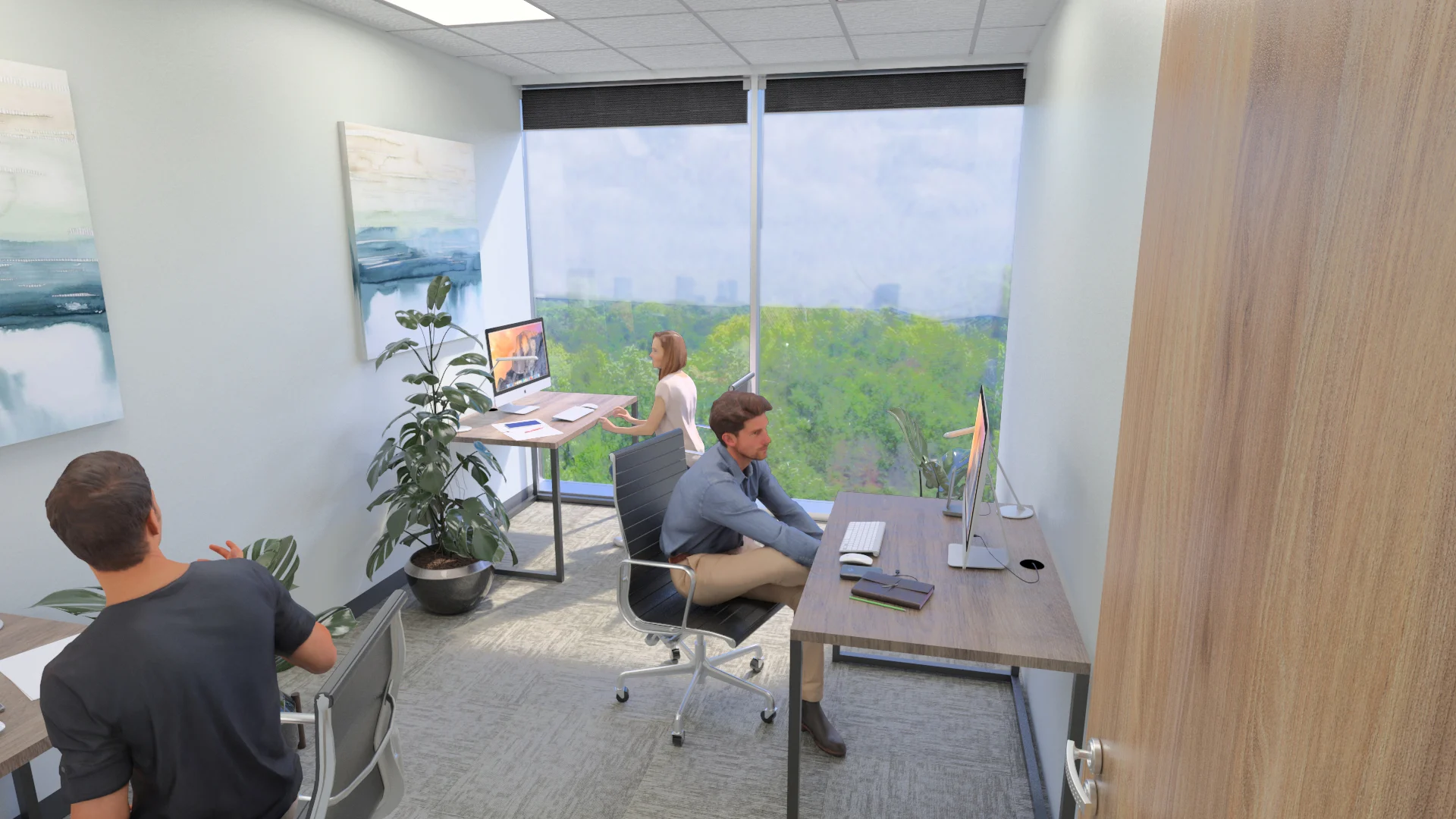 Private office at 6275 W. Plano Parkway, Suite 500
