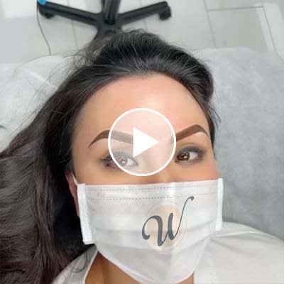 Eyebrows Ombre Procedure Powder Effect Technique - World Brows Studio & Academy Watch our eyebrow procedures - World Brows Studio & Academy