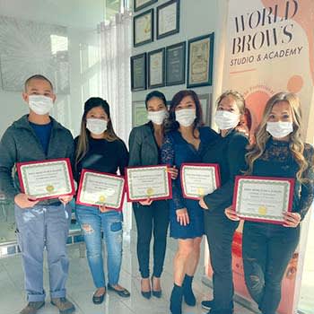 pmu course graduating class january 20 2021 world brows studio academy smr - World Brows Studio & Academy PMU Course - Graduating Class January 20, 2021 - World Brows Studio & Academy