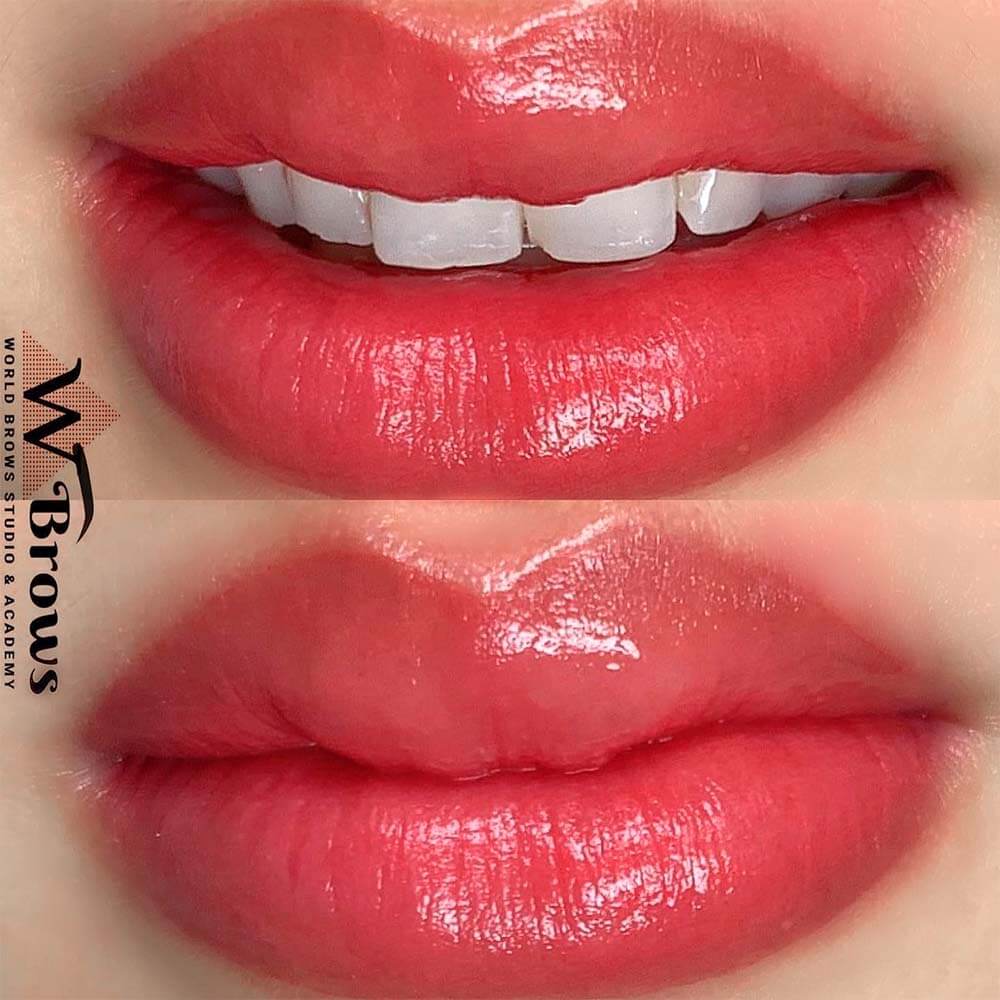 lips blushing world brows studio academy patient ph 9 - World Brows Studio & Academy Lips Blushing - World Brows Studio & Academy