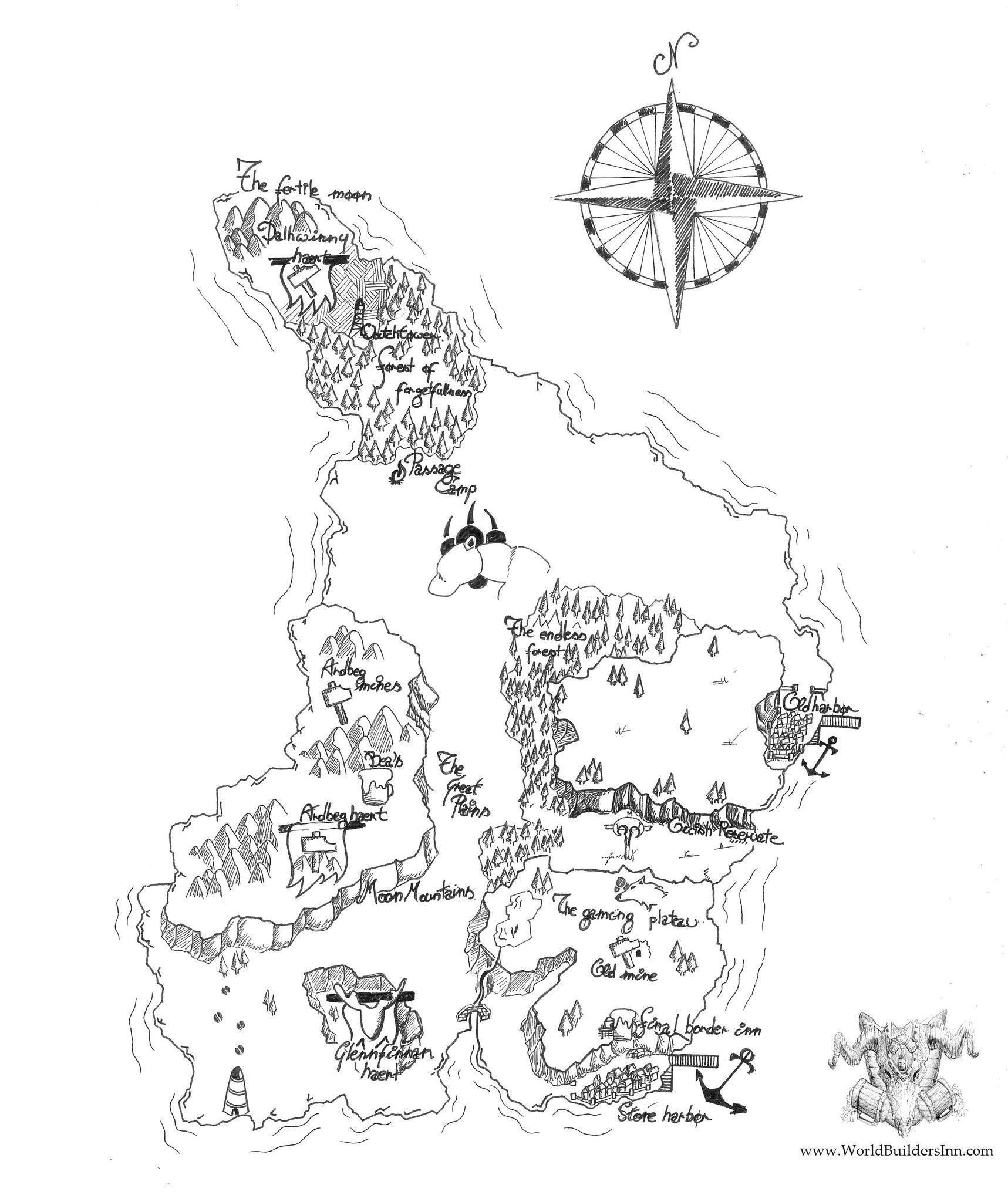 Thor's tear map 5 years ago