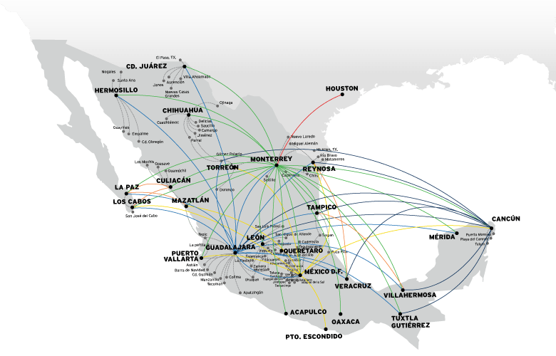 Cómo viajar seguro por México en avión y autobús