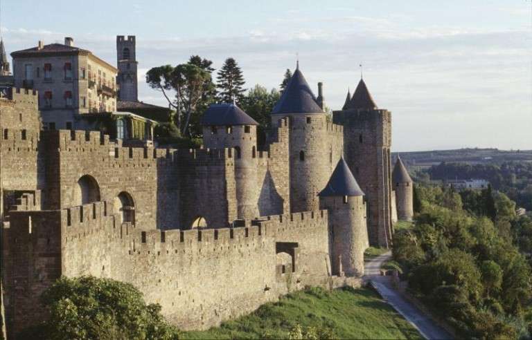 Carcassone, un castillo perdido en Francia