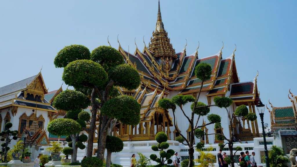 Gran Palacio y Buda esmeralda en Bangkok (Tailandia)