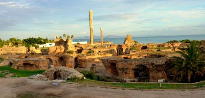 Ruinas de la ciudad de Cartago y el Museo Bardo (Túnez)