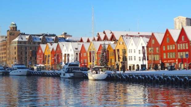Bergen y los Fiordos Noruegos