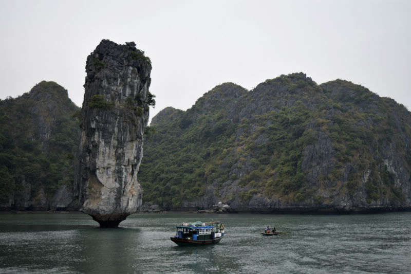 La bahía de Halong y la isla de Cat Ba