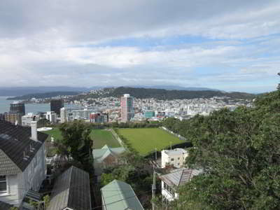 Wellington, llegada a la isla norte de Nueva Zelanda